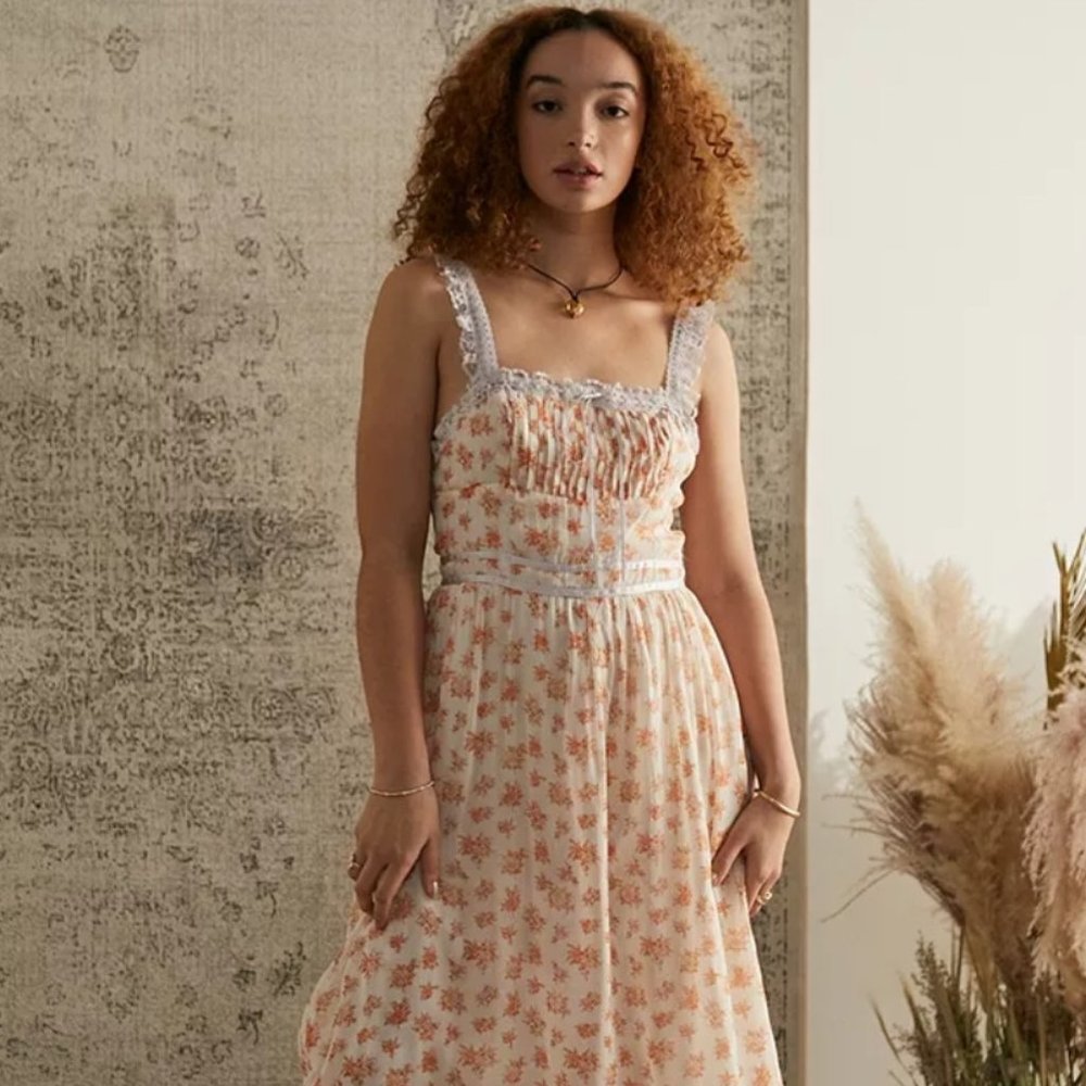 UO Dallas Prairie Maxi Dress